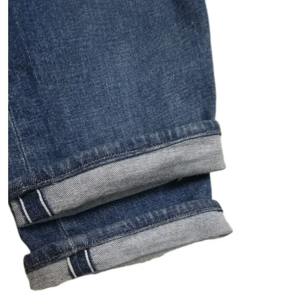 Levis Made & Crafted 502 Taper Japanese Selvedge Jeans Big E 36(38×27) - Picture 4 of 6